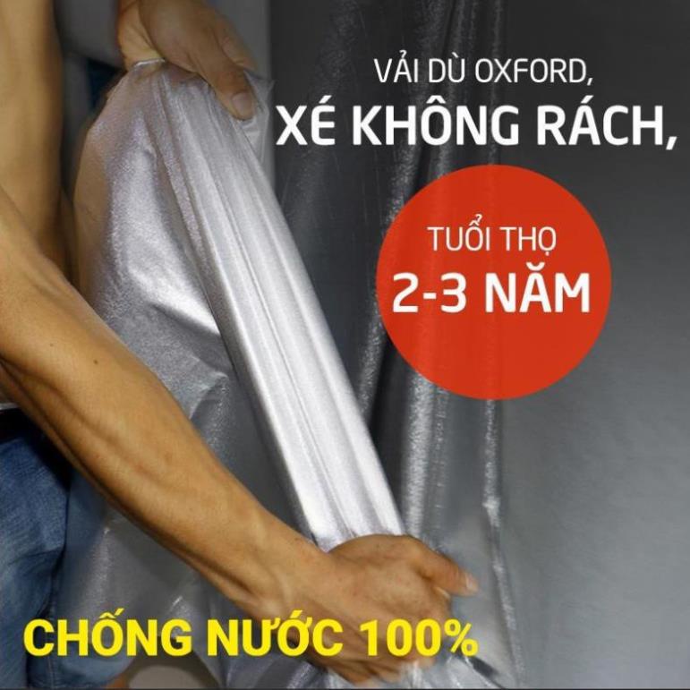 Bạt Phủ Ô Tô Vải Dù Hyundai I10, I20, I30, Accent, Santafe, Tucson, Kona