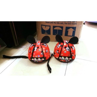 Nón bảo hiểm HeadGuard- mickey đỏ