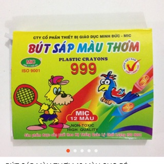 Combo 10 sáp màu, 1 bộ sách tô màu