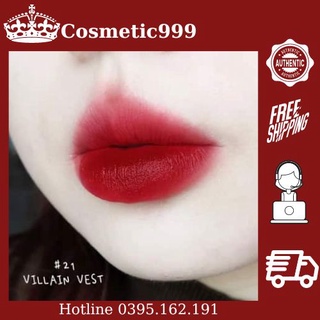 Son romand zero velvet tint, son kem lì lâu trôi đỏ nâu, đỏ đất hàn quốc chính hãng Cosmetic999