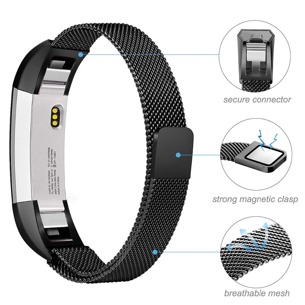 Dây Đeo Inox Milanese Cho Đồng Hồ Fitbit Alta Hr