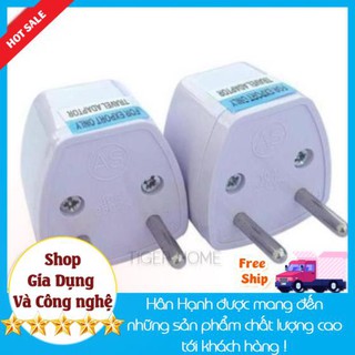 Ổ chuyển đổi phích cắm từ 3 chân sang 2 chân Tiêu chuẩn châu âu an toàn chịu nhiệt độ cao