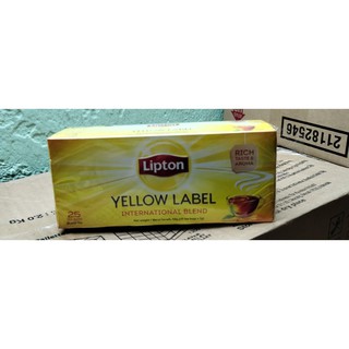 Trà Lipton Nhãn Vàng 25 gói x 2g