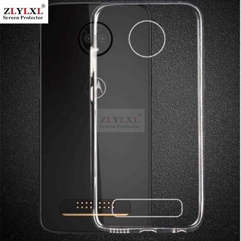 Ốp lưng trong suốt cho moto Z3 Play