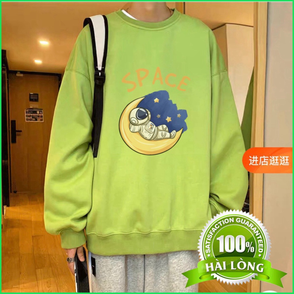 Áo sweater nỉ cổ tròn dài tay nam nữ unisex freesize họa tiết hot trend 2021 | BigBuy360 - bigbuy360.vn