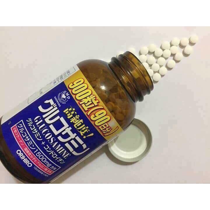 Viên uống bổ xương khớp Glucosamine Orihiro 1500mg 950 viên