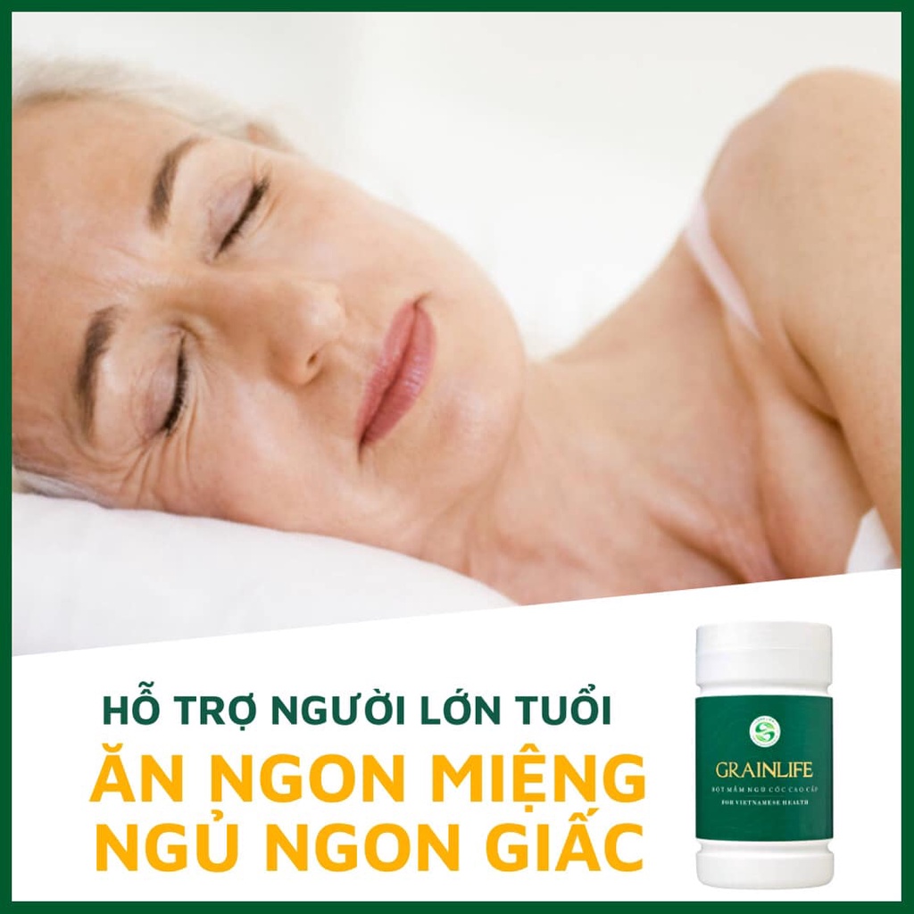 Bột ngũ cốc dinh dưỡng Grainlife dành cho người cao tuổi,người tiểu đường,ăn kiêng hộp 500gr, Cereal for elderly person