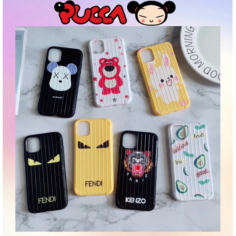 Ốp iPhone 11 Kiểu Dáng Vali Nhựa Dẻo Hình Dễ Thương Kute