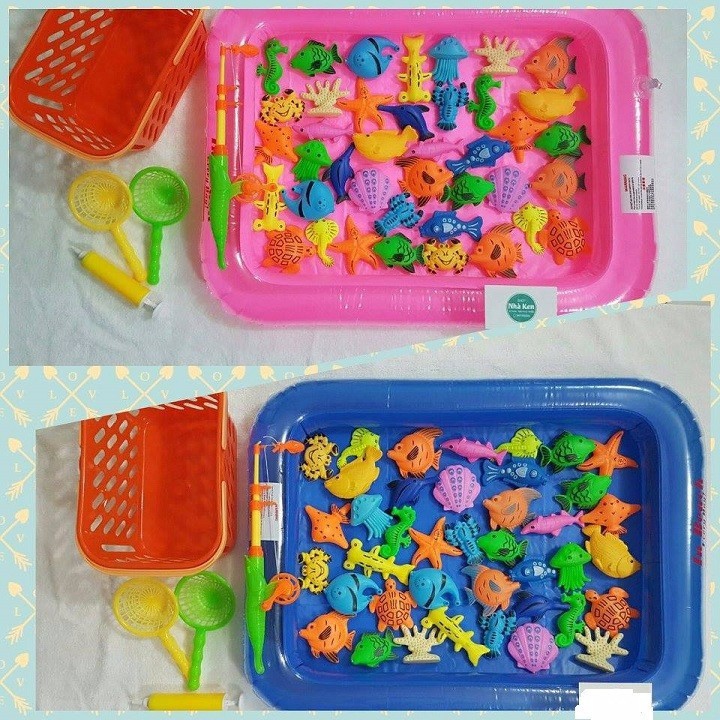 [ Bảo Hành 12 Tháng ] bộ đồ chơi câu cá cho bé