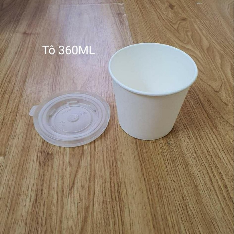 Tô giấy trắng 5cái