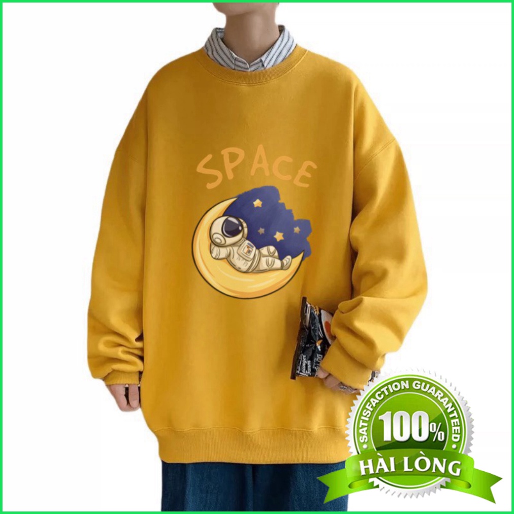 Áo sweater nỉ cổ tròn dài tay nam nữ unisex freesize họa tiết hot trend 2021 | BigBuy360 - bigbuy360.vn