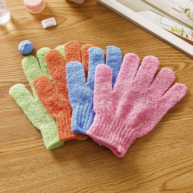 Găng tay tắm tẩy tế bào chết Body Scrubber Glove Features