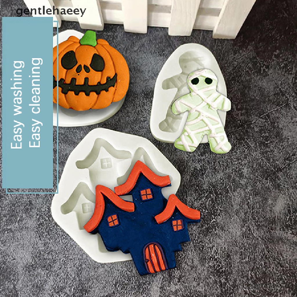 Khuôn Làm Bánh Quy / Kẹo / Sô Cô La Chủ Đề Halloween