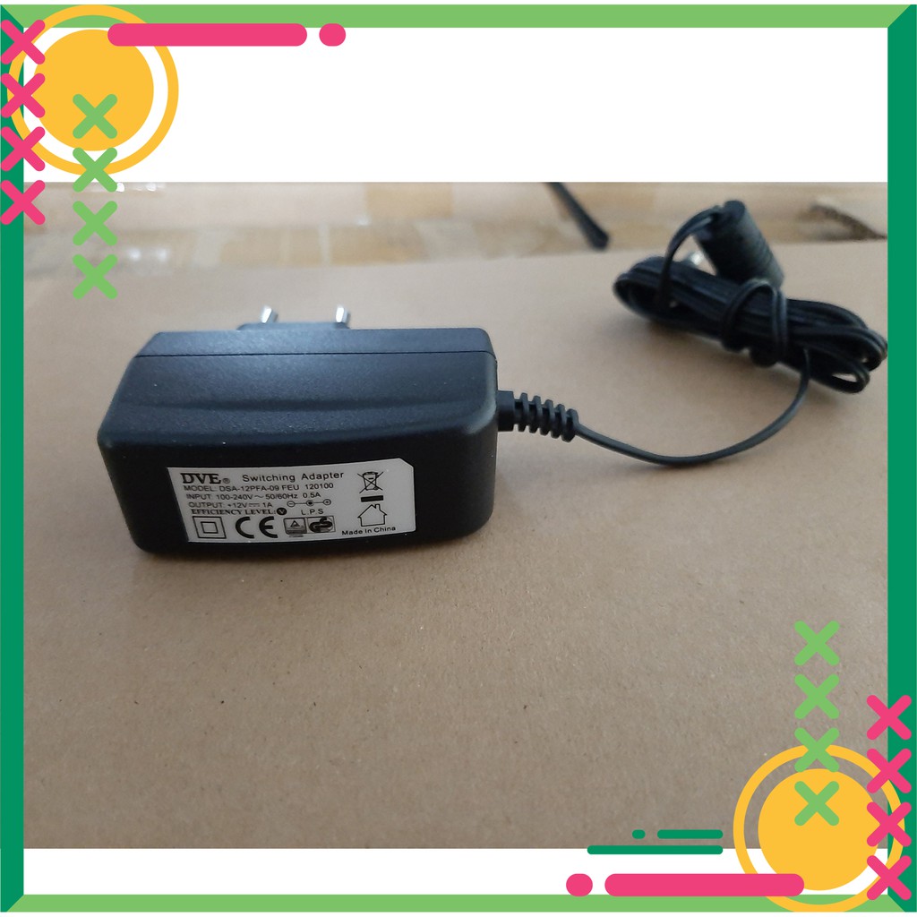 Adapter DVE 12v 1A - Adapter camera giá rẻ