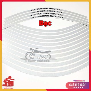 🏍 Tem Phản Quang 3M Dán Vành Racing Boy (1 Bộ Đủ Dán 2 Mâm) 🏍