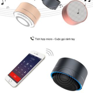 [Mã ELFLASH3 hoàn 10K xu đơn 20K] Loa Bluetooth A10 Mini, Vỏ Nhôm Sang Choảnh