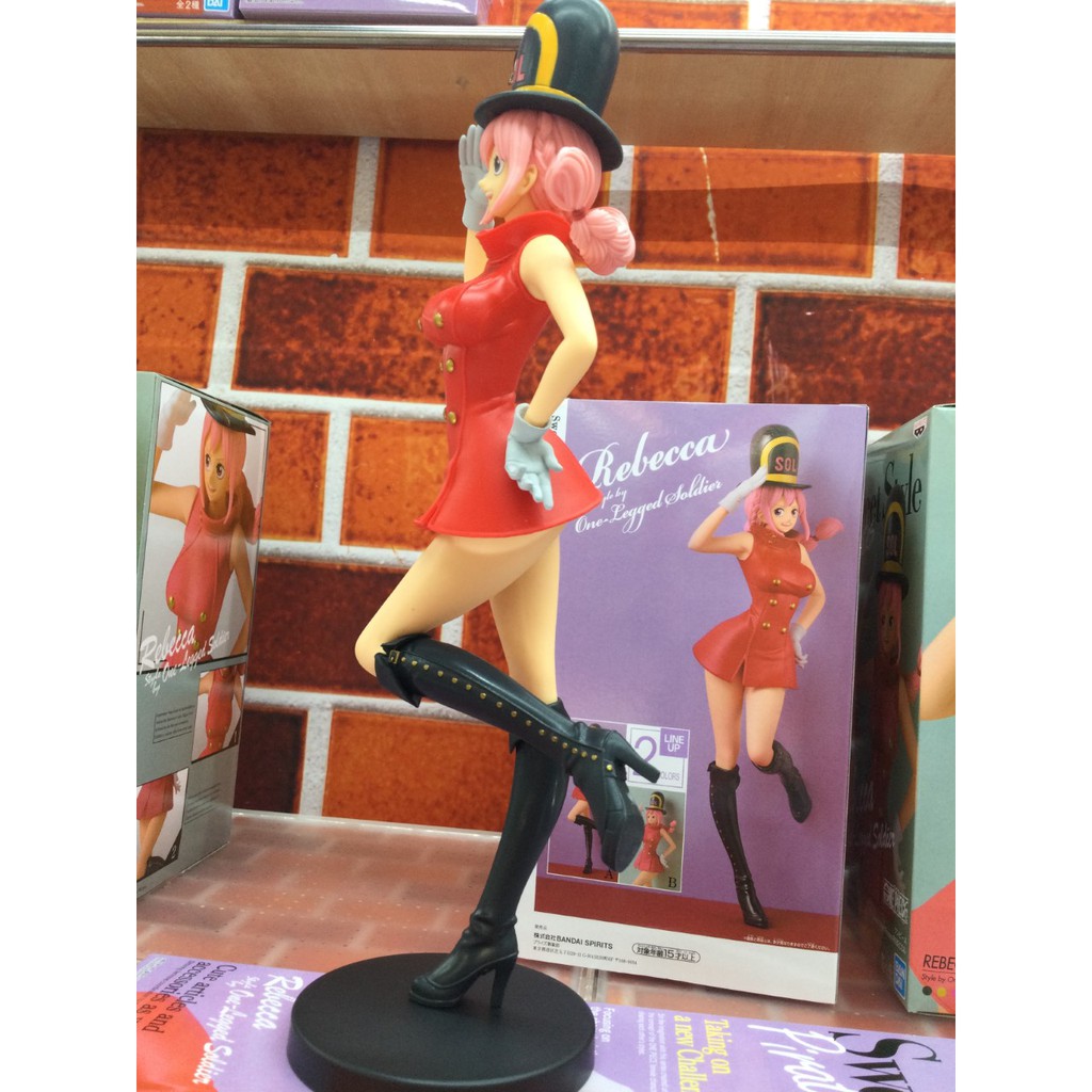Mô hình chính hãng REBECCA - ONE PIECE Version Pirates - hãng BANPRESTO