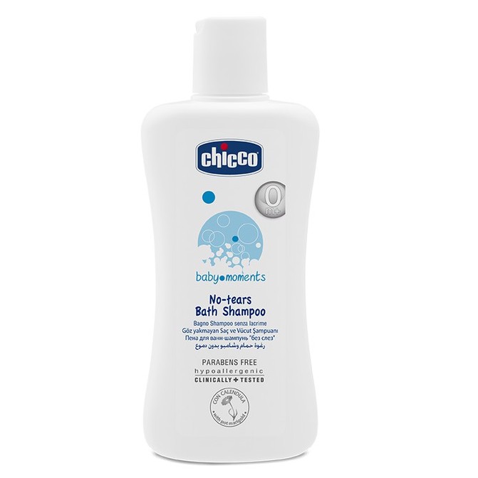 [HÀNG CHÍNH HÃNG ] Sữa tắm gội hoa cúc 2 in 1 200ml chicco Ý