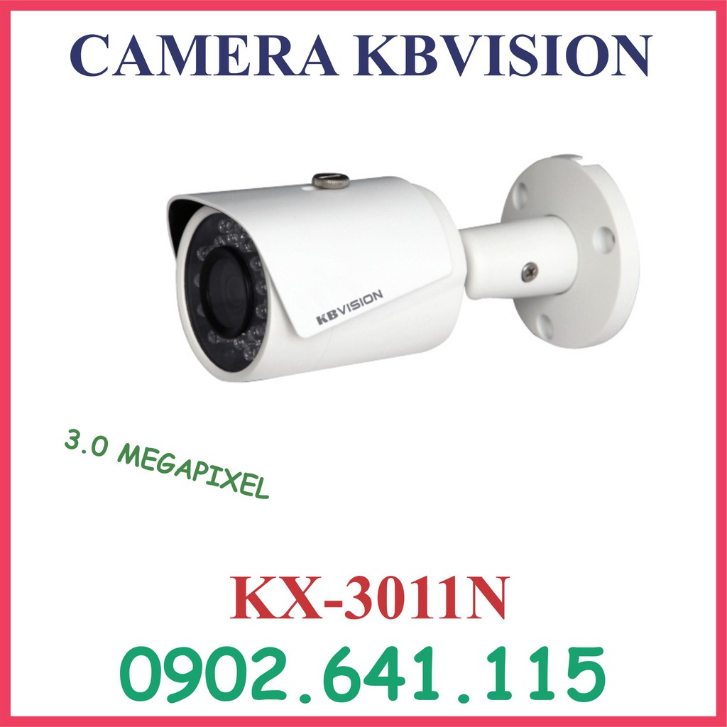 CAMERA KBVISION IP KX-3011N 3.0