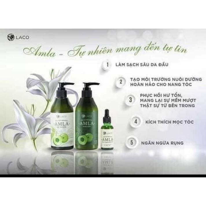 SeRum kích thích mọc tóc AMLA Của LACO