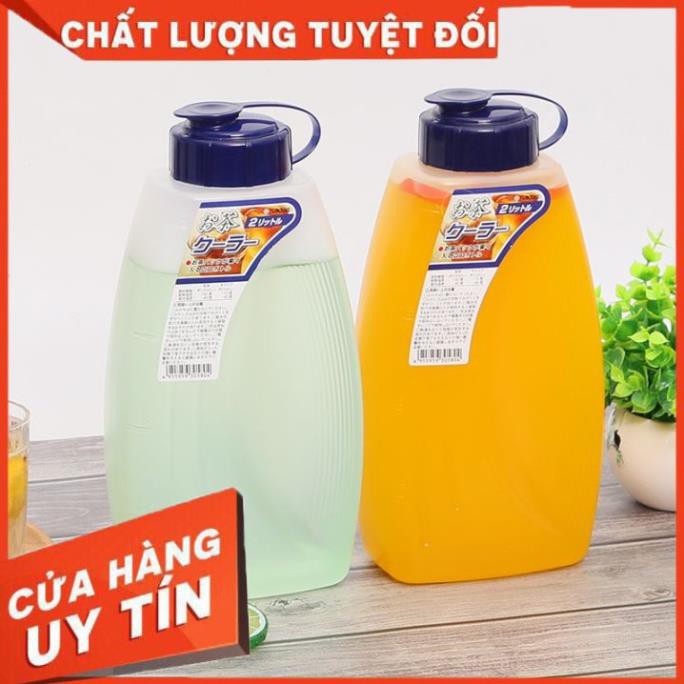 Bình nhựa đựng nước 2 lít - chất liệu nhựa PP an toàn, có độ bền cao không bị nứt ố - Konni39 Sơn Hoà - 1900886806