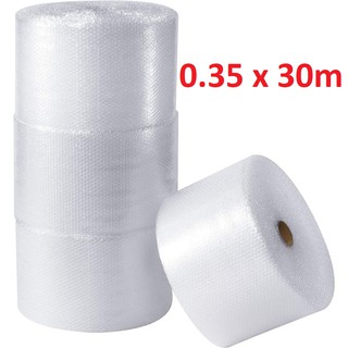 Cuộn Bóng Khí - Màng xốp hơi - Xốp nổ - Gói hàng - Bọc hàng - Kích Thước 0.35m x 30m