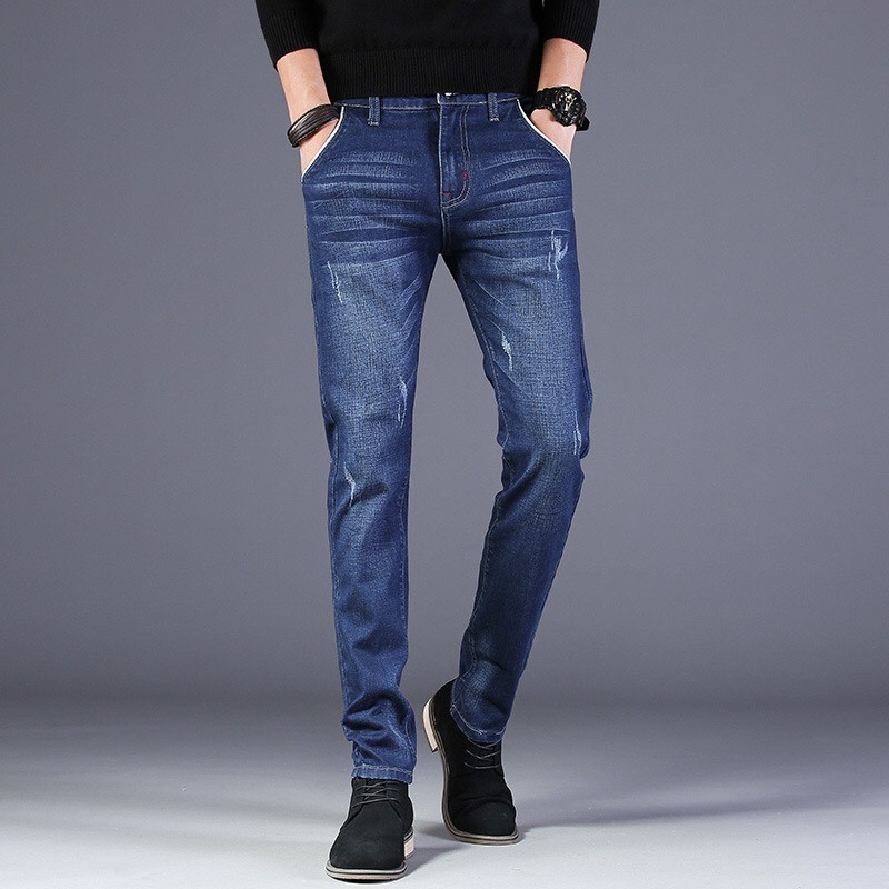 Quần jean nam co giãn ống 15-16cm JN2834
