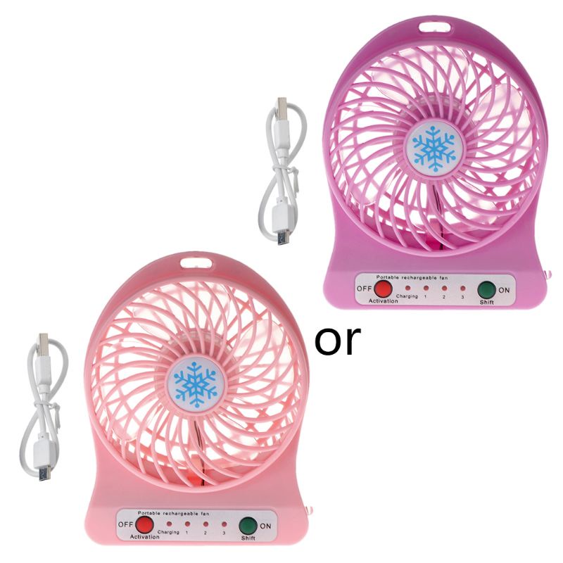 Quạt USB Mini Để Bàn Yên Tĩnh Dùng Trong Nhà / Ngoài Trời