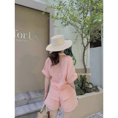 BONU83 - SET BỘ ĐÙI NỮ KẺ ĐỎ CỔ ĐỨC CHO NỮ