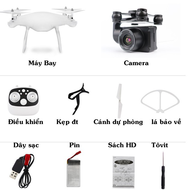 Flycam X-69S Wifi Camera 1080P HD New Shop Đồ Chơi