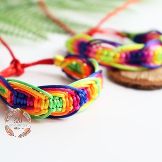 (HCM) Vòng Tay EBI Thuyền Rồng Chỉ Màu Ngũ Sắc Tây Tạng Bình An May Mắn