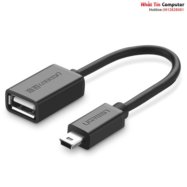 Cáp OTG Mini USB 2.0 Ugreen 10383 cao cấp