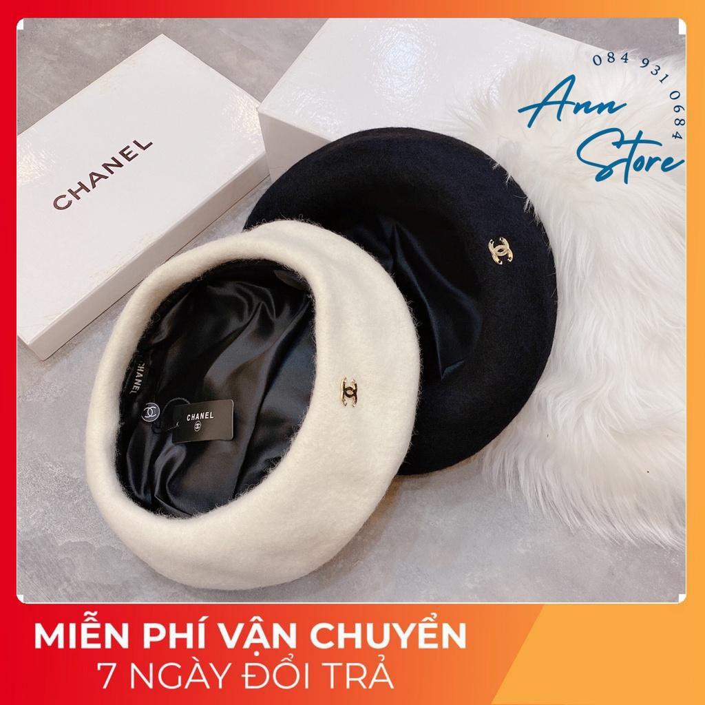Mũ nồi dạ cao cấp, chất dạ mềm mịn, hàng Quảng Châu 2 lớp full tag, phom mũ chuẩn đẹp, lên dáng cực xinh