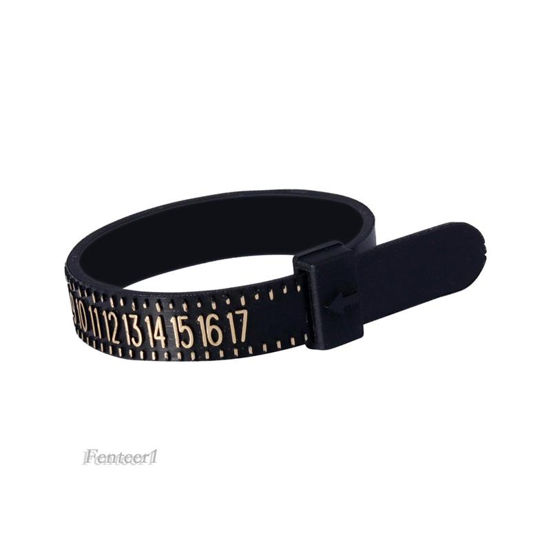 [Fenteer1] Dụng Cụ Đo Kích Cỡ Nhẫn 1-17 USA Cho Nam Và Nữ