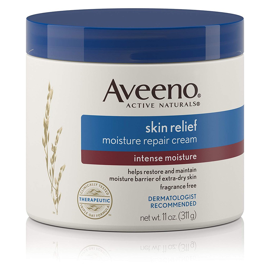 Kem dưỡng da chuyên sâu Aveeno Skin Relief Intense Moisture Repair Cream 311g