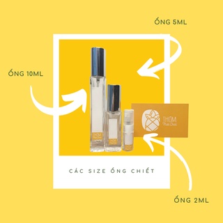 Thơm một chút - Nước hoa Toy boy [ Mẫu thử 10ml ]
