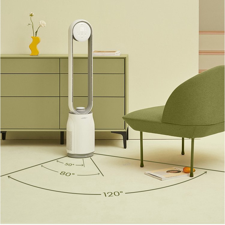Quạt không cánh Xiaomi K.eheal A2- Đa cấp độ gió - lọc không khí, Hàng chính hãng