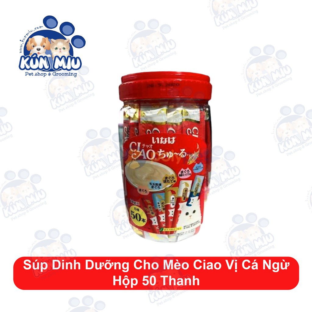 Súp Dinh Dưỡng Cho Mèo Ciao Hộp 50 Thanh