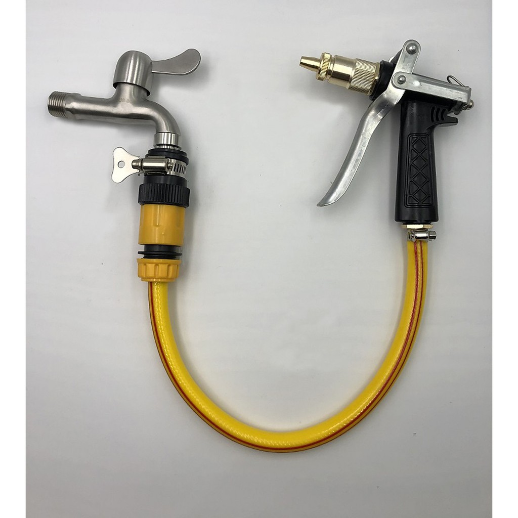 Bộ Đầu Nối Vòi Nước , Cút Nối Vòi Nước Kết Nối Nhanh Đa Năng (Đực Cái)