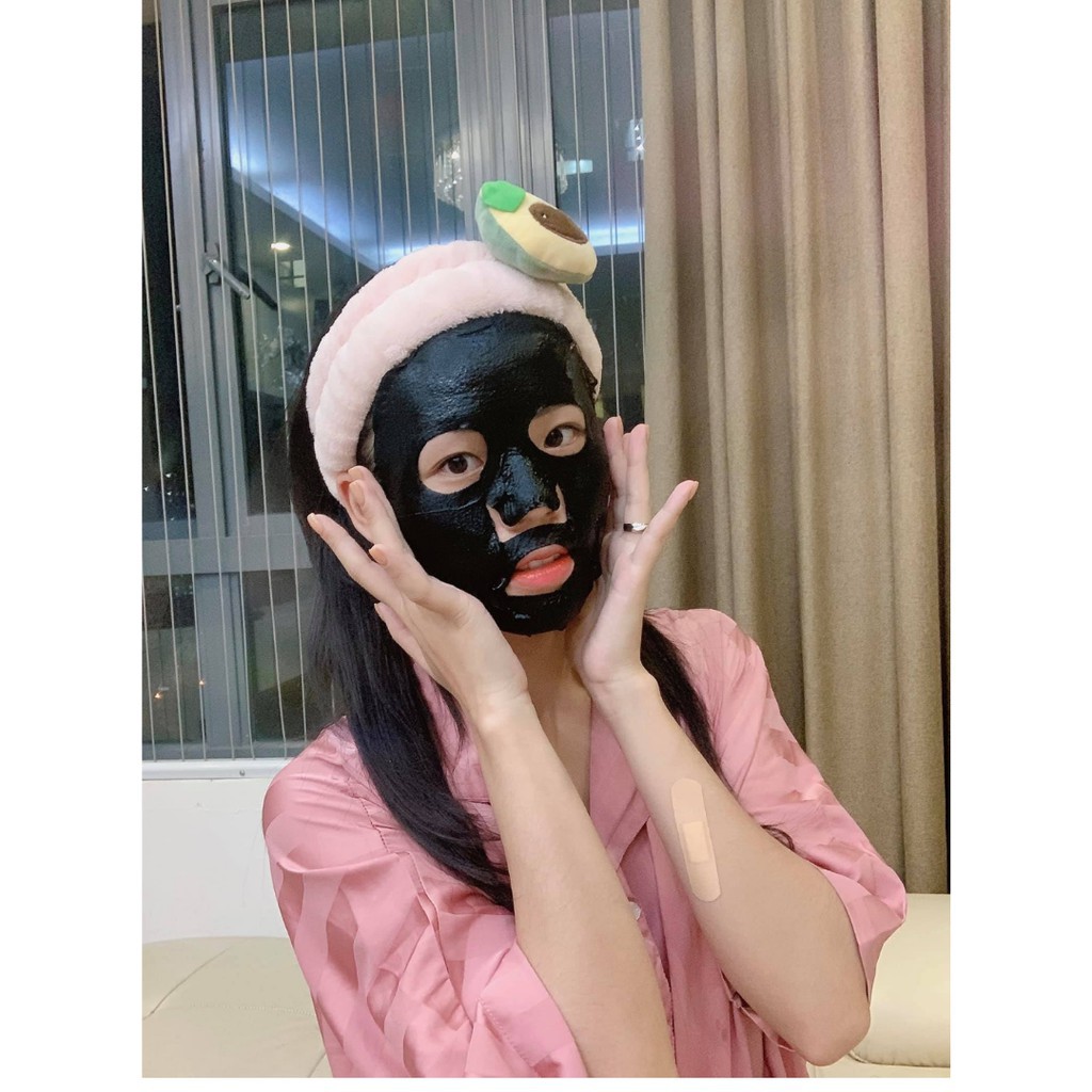 Mặt nạ đen SEXYLOOK [1 miếng] mask vàng dưỡng trắng chuyên sâu cải thiện da | BigBuy360 - bigbuy360.vn