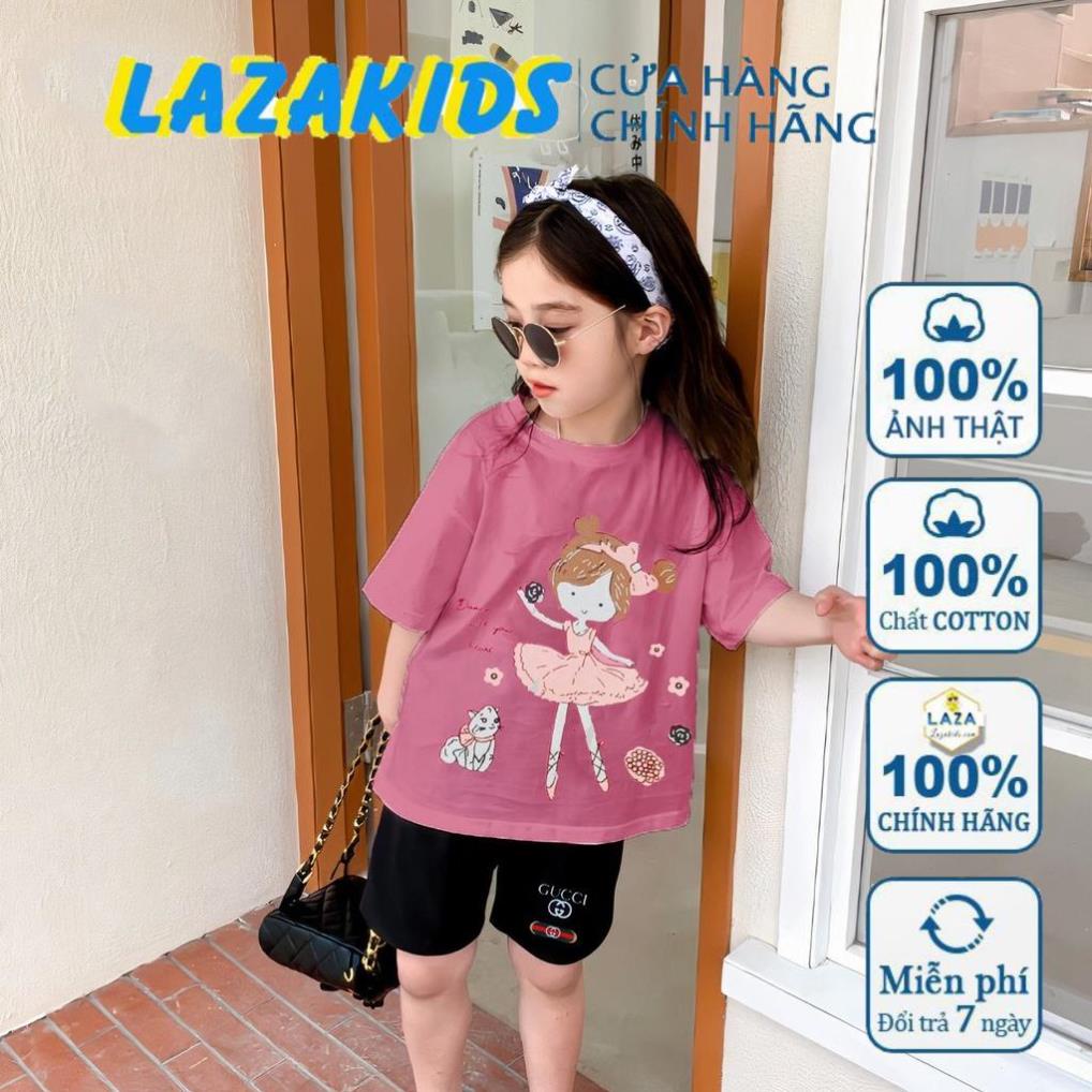 THUN COTTON XỊN Bộ ngố bé gái thun cotton 4 chiều chính phẩm đẹp .Quần áo trẻ em bé gái 1 tuổi đến 10 tuổi