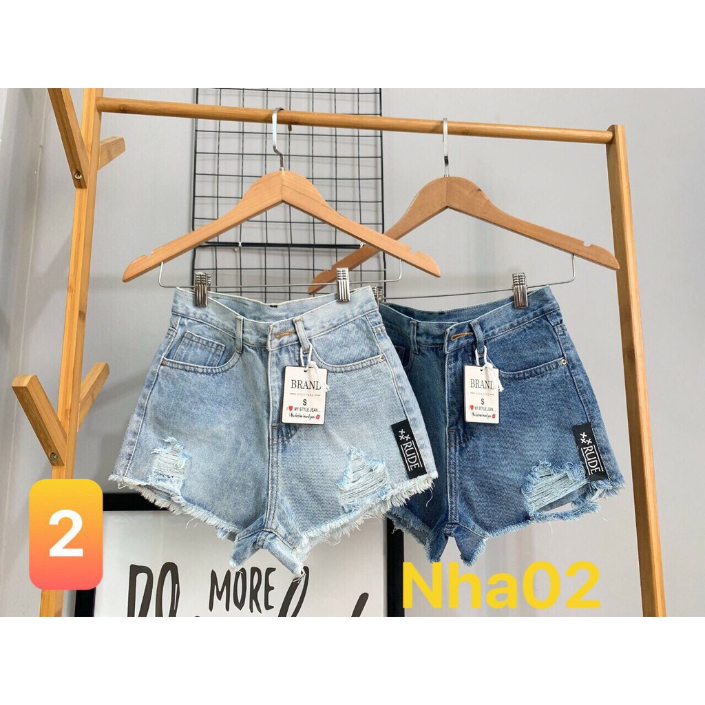 Quần short jean nữ giá rẻ Panda