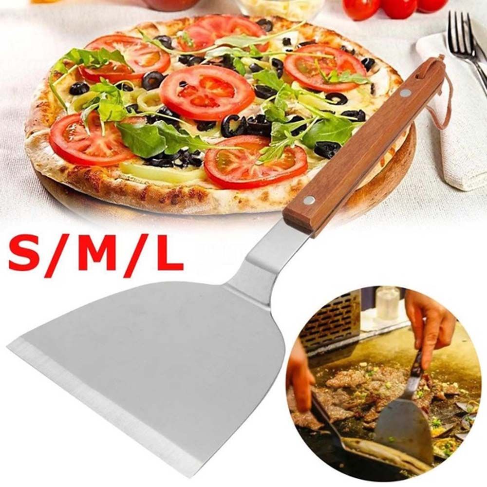 1 Xẻng Xúc Bánh Pizza Bằng Thép Không Gỉ Chống Dính Đa Năng