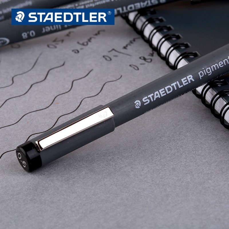 Bút dạ kim số kỹ thuật STAEDTLER 308 mực đen (từ 0.5 mm -> 0.8 mm)