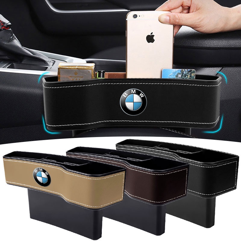 Bộ 2 Hộp Đựng Đồ Gắn Khe Ghế Ngồi Xe Hơi Thông Dụng Cho BMW MINI M F20 F30 X5 X6 X1 M3 M5 M6 E71 F01 F02