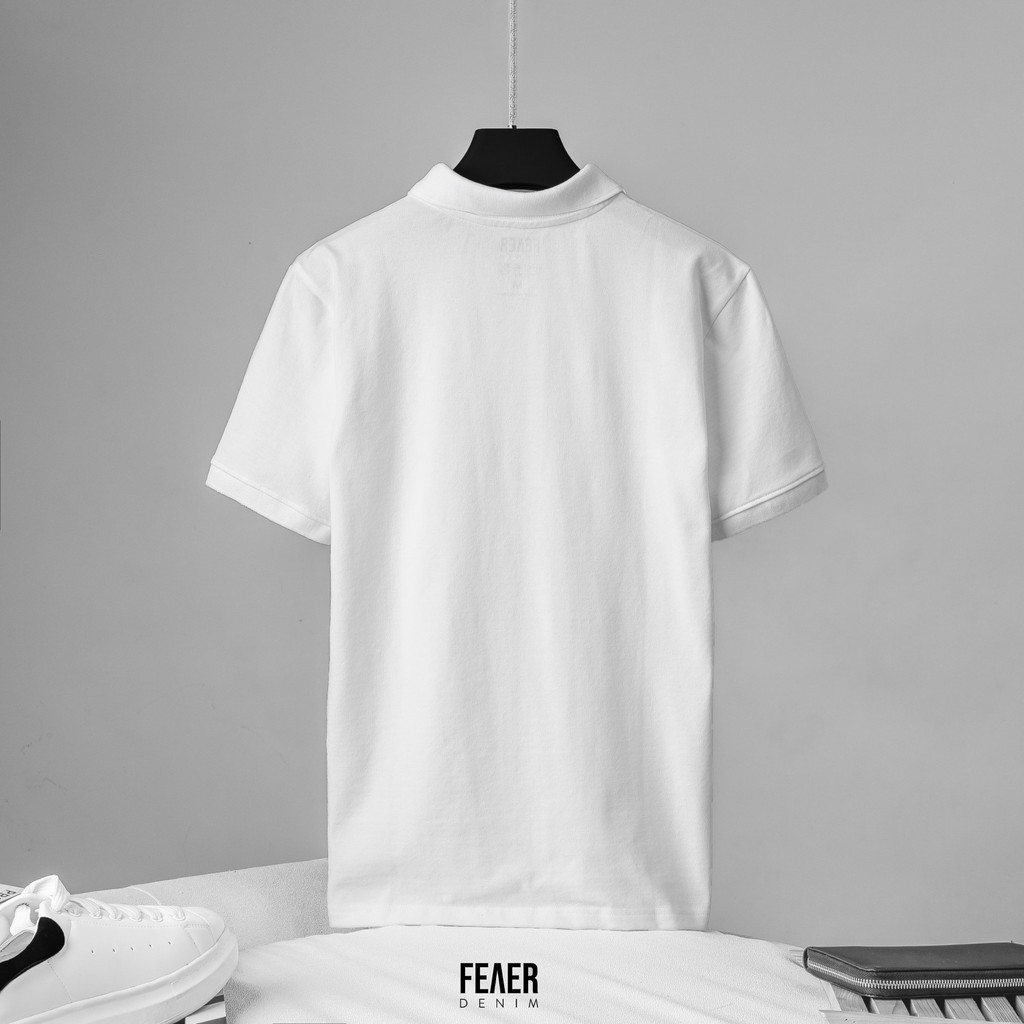 [Mã TOPMAY giảm đến 25k đơn 150k] Áo polo nam FEAER DENIM chất thoáng khí thoải mái vải cotton trơn BASIC | BigBuy360 - bigbuy360.vn