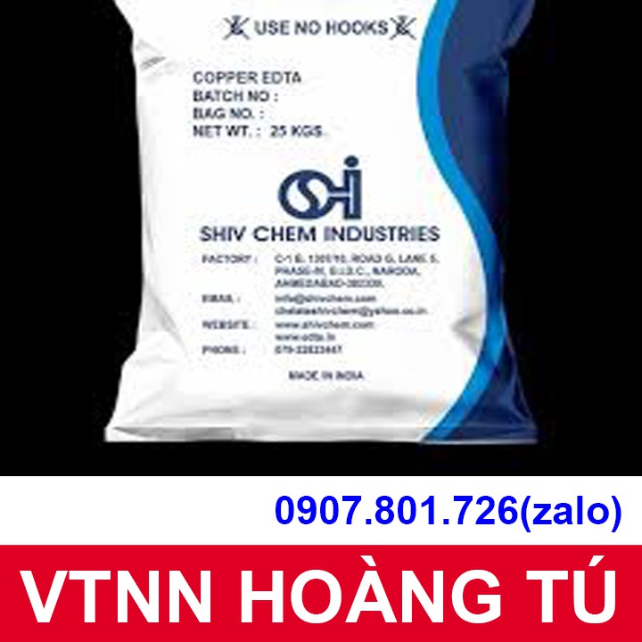 GÓI 500 G - Vi lượng Đồng Chelate (Cu-EDTA-15)