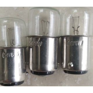 Bóng Đèn Đuôi Gài BA15 24V/30V 5W/10W 16x35