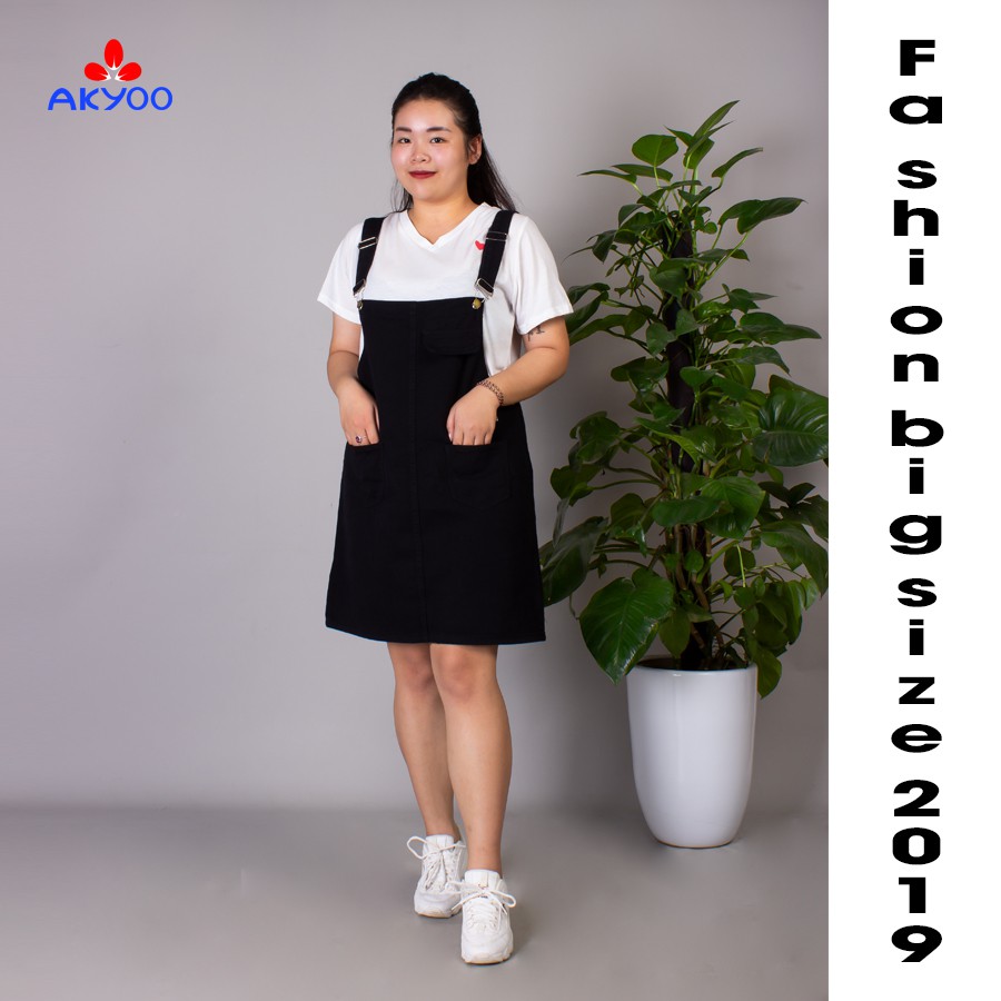 {Nhập mã AKYO10YQ giảm ngay 10k/1sp} YẾM JEAN BIG SIZE NỮ AKYO  60KG - 100KG { Hình thật } | BigBuy360 - bigbuy360.vn