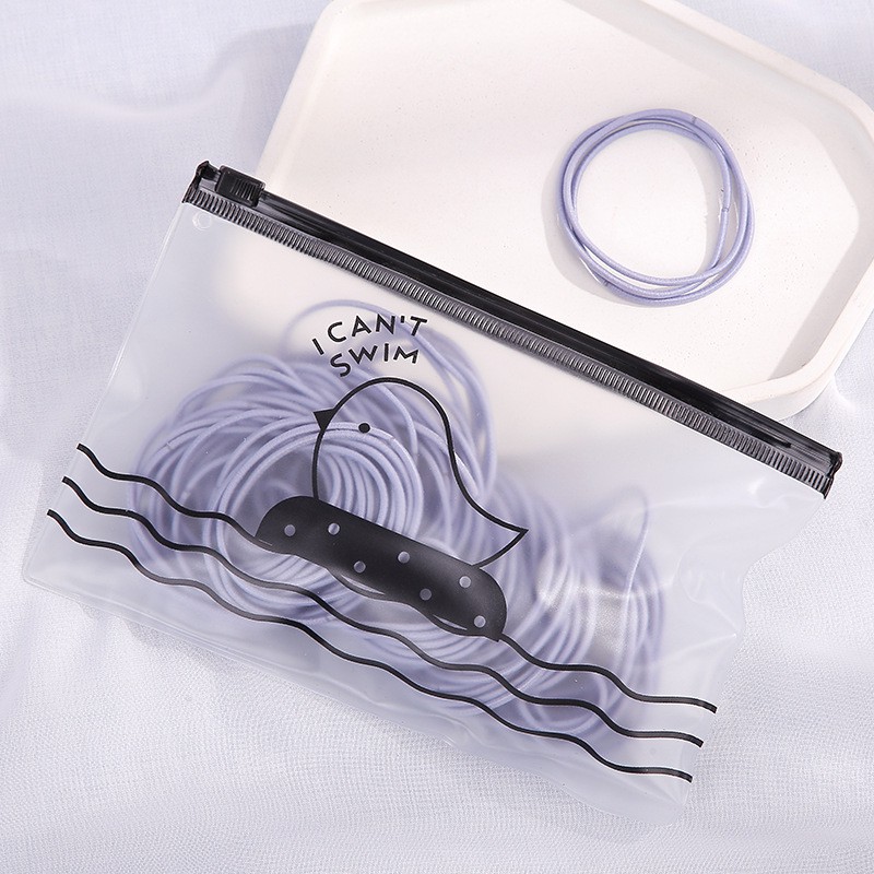 Set 100 Chun Dây Buộc Tóc Hàn Quốc Đủ Màu Đa Năng PK28